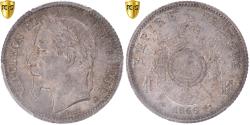 World Coins - Coin, France, Napoleon III, Franc, 1866, Paris, PCGS, MS63, , Silver