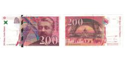 World Coins - France, 200 Francs, Eiffel, 1995, BRUNEEL, BONARDIN, VIGIER, UNC(63)