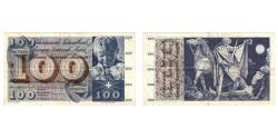World Coins - Banknote, Switzerland, 100 Franken, 1973, 1973-03-07, KM:49o, EF(40-45)