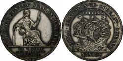 World Coins - France, Token, Chambre au Tribunal de Commerce, Nantes, Silver, Flan brillant