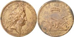 World Coins - France, Medal, Louis XIV, Conquests of the King, 1643 to 1697, 1697, Bronze