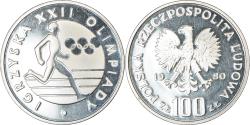 World Coins - Coin, Poland, 100 Zlotych, 1980, Warsaw, Proof, , Silver, KM:109