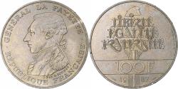World Coins - France, 100 Francs, La Fayette, 1987, Paris, Silver, , Gadoury:902