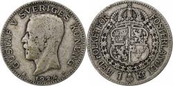 World Coins - Sweden, Gustaf V, Krona, 1924, Silver, , KM:786.1