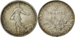 World Coins - Coin, France, Semeuse, 2 Francs, 1912, Paris, , Silver, KM:845.1