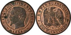 World Coins - Coin, France, Napoleon III, Napoléon III, 2 Centimes, 1854, Rouen,