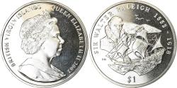 World Coins - Coin, BRITISH VIRGIN ISLANDS, Dollar, 2002, Franklin Mint, Sir  Walter Raleigh