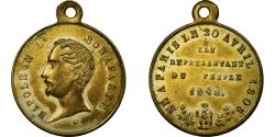 World Coins - France, Medal, Deuxième République, Révolution, Bonaparte, 1848,