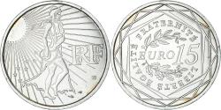 World Coins - France, Semeuse, 15 Euro, 2008, Monnaie de Paris, , Silver, KM:1535