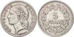 World Coins - Coin, France, Lavrillier, 5 Francs, 1946, Castelsarrasin,