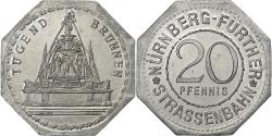 World Coins - Germany, Stadt Nürnberg-Fürther, 20 Pfennig, 1920-1921, , Aluminum