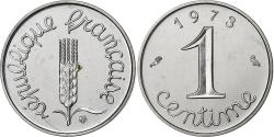 World Coins - France, Centime, Épi, 1973, Paris, série FDC, Stainless Steel,
