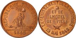 World Coins - France, Medal, Envahissement de la chambre et de l'hôtel de ville, Politics