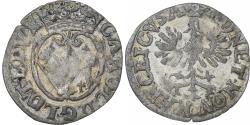 World Coins - Duchy of Lorraine, Charles III, 1/2 Gros, 1582-1608, Nancy, Billon