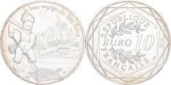 World Coins - France, 10 Euro, Le Petit Prince (pêche au Mont Saint-Michel), 2016, Silver