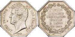 World Coins - France, Token, Louis Philippe I, L'Union, Compagnie d'Assurances, Paris, 1828