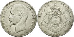 World Coins - Coin, France, Napoleon III, Napoléon III, 5 Francs, 1855, Strasbourg