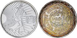 World Coins - France, 10 Euro, 2009, Monnaie de Paris, Semeuse, , Silver