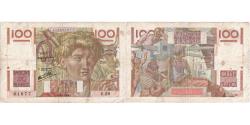 World Coins - France, 100 Francs, Jeune Paysan, 1946-05-31, G.59, VF(30-35)