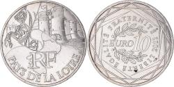 World Coins - France, 10 Euro, Pays de la Loire, 2011, , Silver