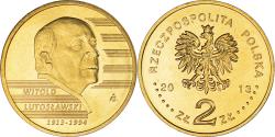 World Coins - Coin, Poland, 2 Zlotych, 2013, Warsaw, Witold Lutoslawski,