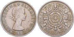 World Coins - Great Britain, Elizabeth II, Florin, Two Shillings, 1967, Copper-nickel