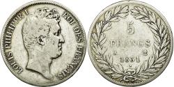 World Coins - Coin, France, Louis-Philippe, 5 Francs, 1831, Paris, , Silver
