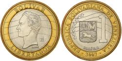 World Coins - Venezuela, Bolivar, 2007, Bi-Metallic, , KM:93