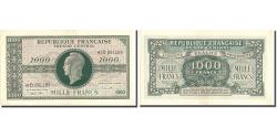 World Coins - Banknote, France, 1000 Francs, 1943-1945 Marianne, undated (1945), Undated