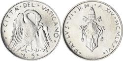 World Coins - Coin, VATICAN CITY, Paul VI, 5 Lire, 1976, , Aluminum, KM:118
