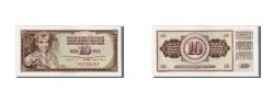 World Coins - Banknote, Yugoslavia, 10 Dinara, 1968, 1968-05-01, KM:82a, UNC(65-70)