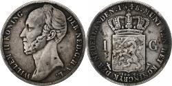 World Coins - Netherlands, William II, Gulden, 1848, Silver, , KM:66