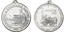 World Coins - United Kingdom, Medal, The Worlds First Passenger Steam Railway, Copper-nickel