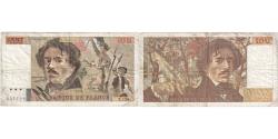 World Coins - France, 100 Francs, Delacroix, T.128, VF(20-25)