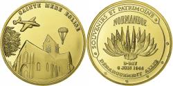 World Coins - France, Token, Sainte-Mère Eglise, Copper-nickel Aluminium, Souvenirs et
