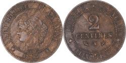 World Coins - Coin, France, 2 Centimes, 1895
