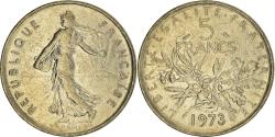 World Coins - Coin, France, Semeuse, 5 Francs, 1973, Paris, , Nickel Clad