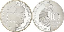 World Coins - Coin, France, Schuman, 10 Francs, 1986, Paris, BE, , Silver, KM:958b