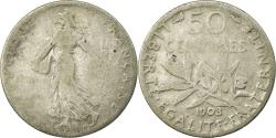World Coins - Coin, France, Semeuse, 50 Centimes, 1903, , Silver, Gadoury:420