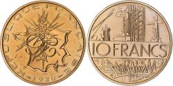 World Coins - France, 10 Francs, Mathieu, 1980, Monnaie de Paris, série FDC, Tranche A