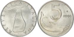 World Coins - Coin, Italy, 5 Lire, 1996, Rome, , Aluminum, KM:92