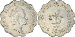 World Coins - Coin, Hong Kong, 2 Dollars, 1988