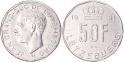 World Coins - Coin, Luxembourg, 50 Francs, 1991