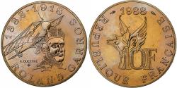 World Coins - Coin, France, Roland Garros, 10 Francs, 1988, Monnaie de Paris, série FDC