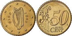 World Coins - Ireland, 50 Euro Cent, 2005, Dublin, Nordic gold,