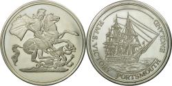 World Coins - United Kingdom , Medal, H.M.S Victory, Portsmouth, , Copper Plated Silver