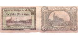 World Coins - Germany, Wohlau, 10 Pfennig, 1920-08-17, VF(30-35)