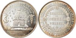 World Coins - France, Token, Chambre de Commerce d'Elbeuf, 1861, Lecomte, , Silver
