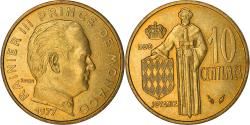 World Coins - Coin, Monaco, Rainier III, 10 Centimes, 1977, , Aluminum-Bronze