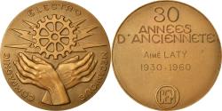 World Coins - France, Medal, Compagnie Electro Mécanique, 1960, , Bronze